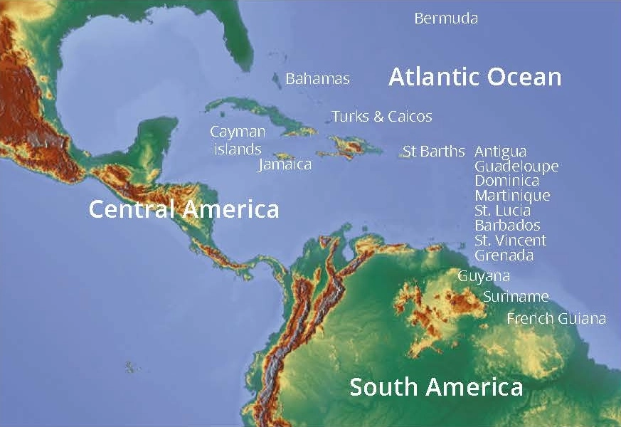 Caribbean Locations